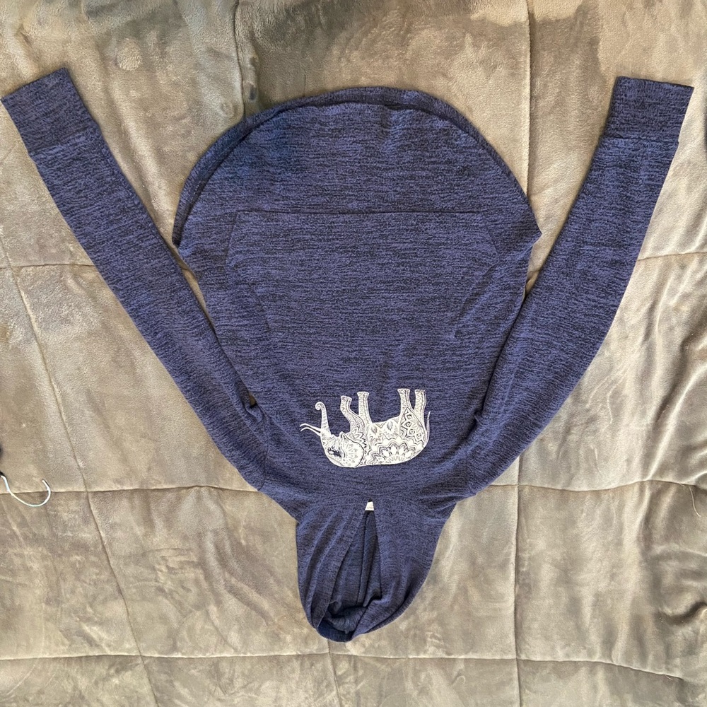 Blue/Navy Hoodie style shirt